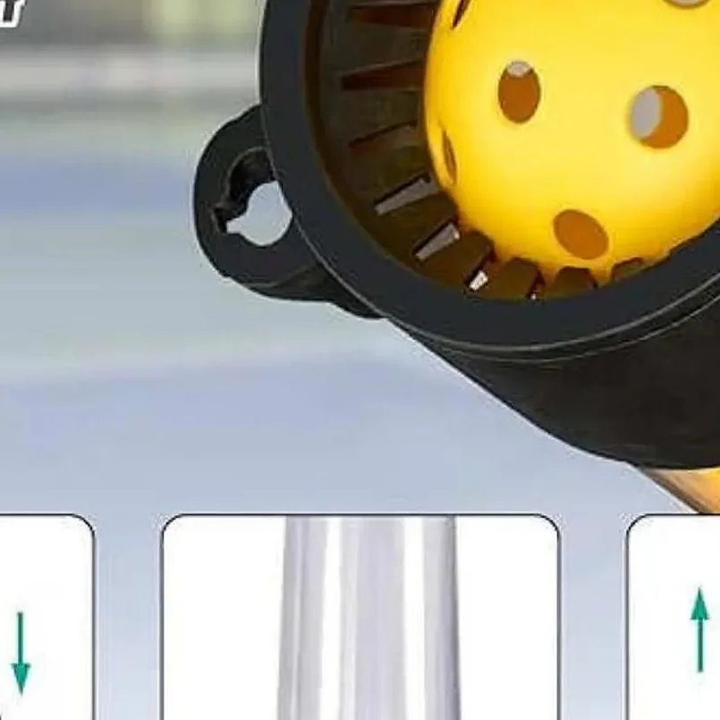 ที่เก็บลูกพิคเคิลบอลแบบหลอด ความจุขนาดใหญ่ น้ำหนักเบา สำหรับผู้ชาย ผู้หญิง และผู้เริ่มต้น เล่นเทนนิส