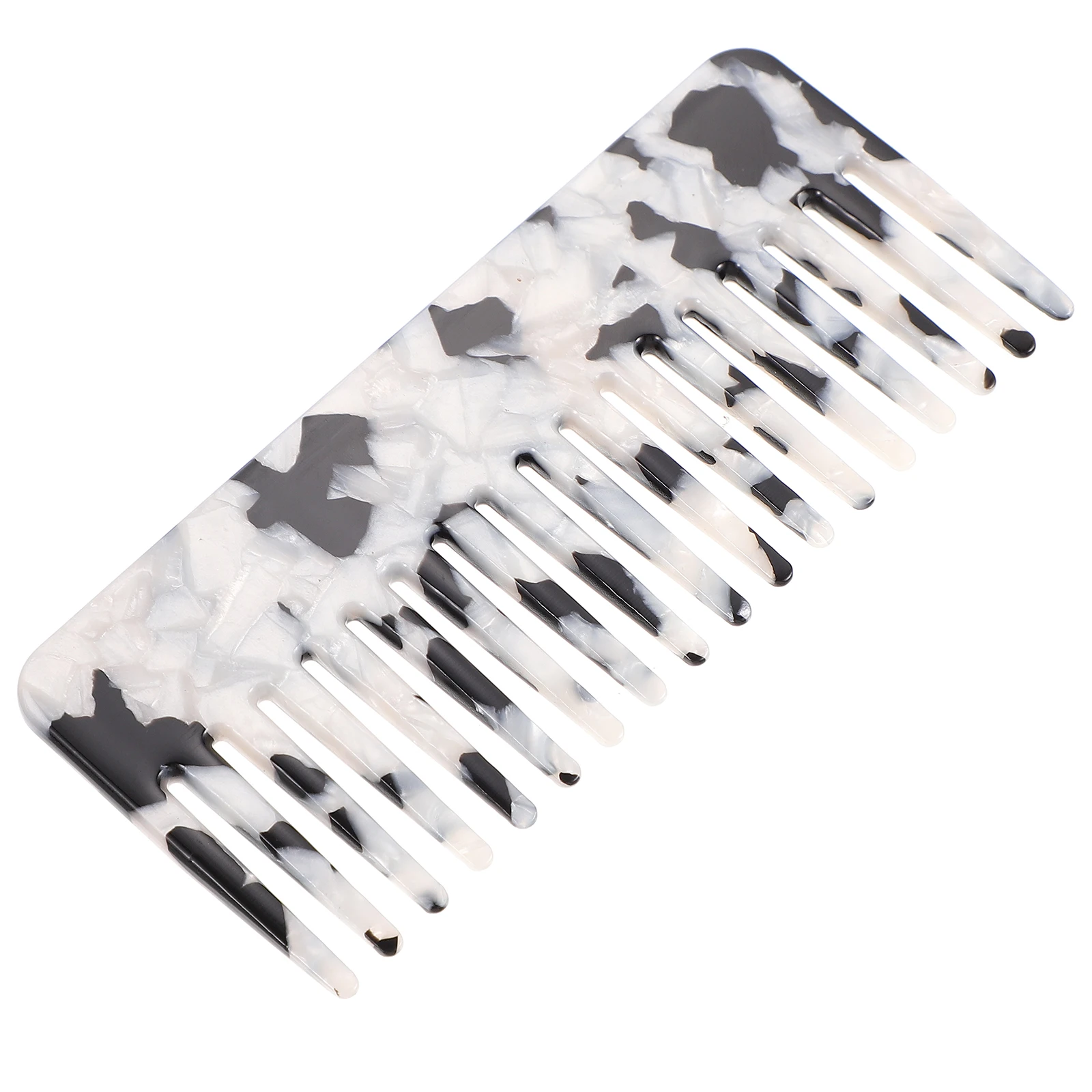 

1pc Hair Comb Vinegar Plate Styling Combs Salon Tool Prevent Breakage Detangle Comfortable Grip Household Decor