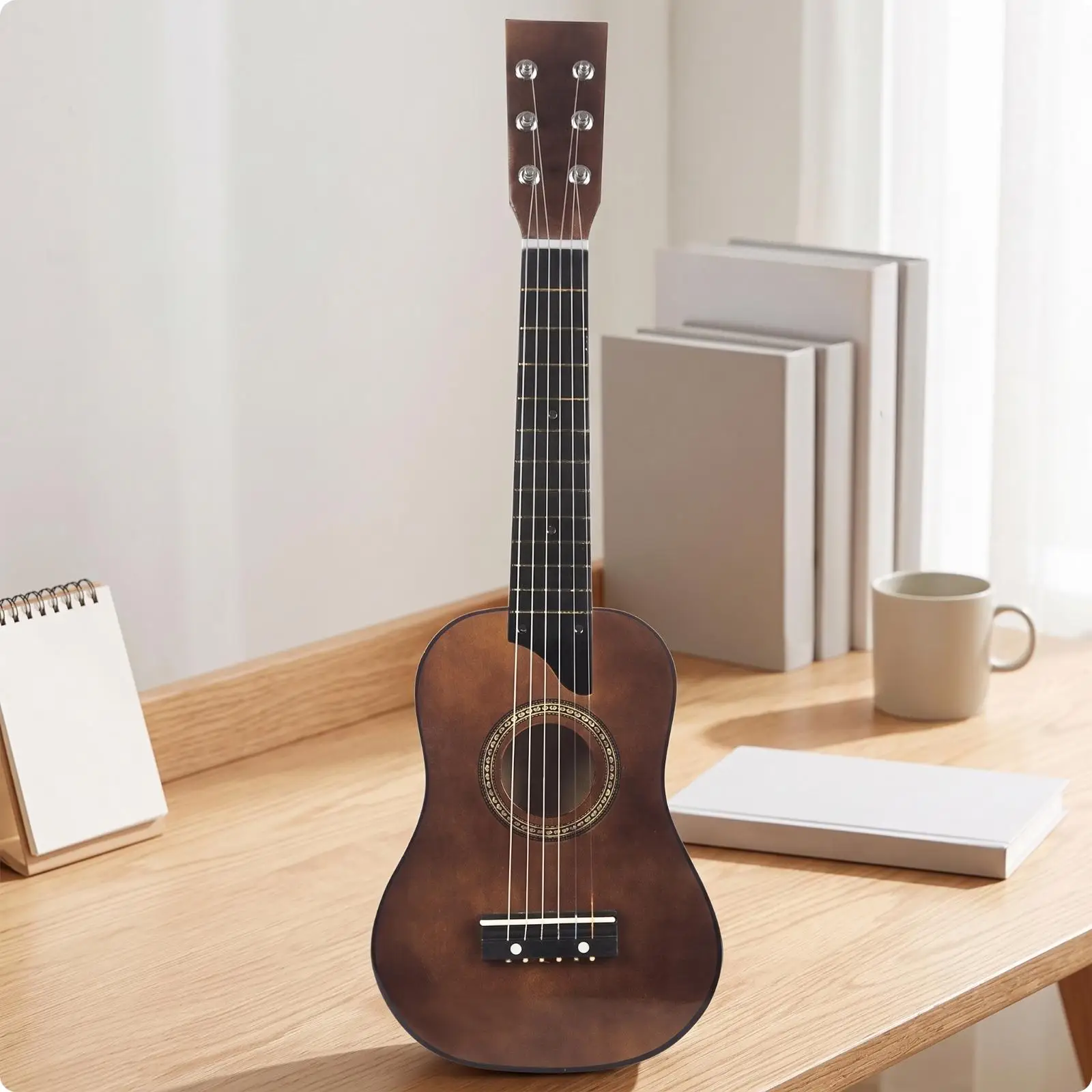 Starter Guitar for New Players with Basswood Construction and Complete Kit with Pick and Strings