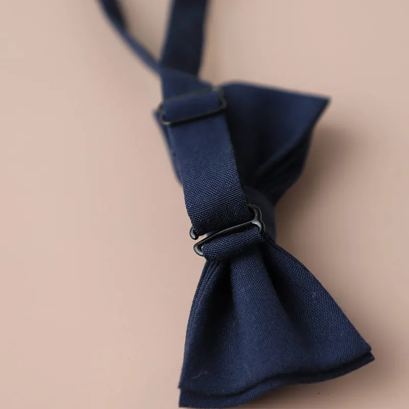 새로운 면 나비 넥타이 어린이 나비 넥타이 남아 여아 나비 매듭 성인 단색 나비 넥타이 크라바트 파티 나비 넥타이 어린이 선물용