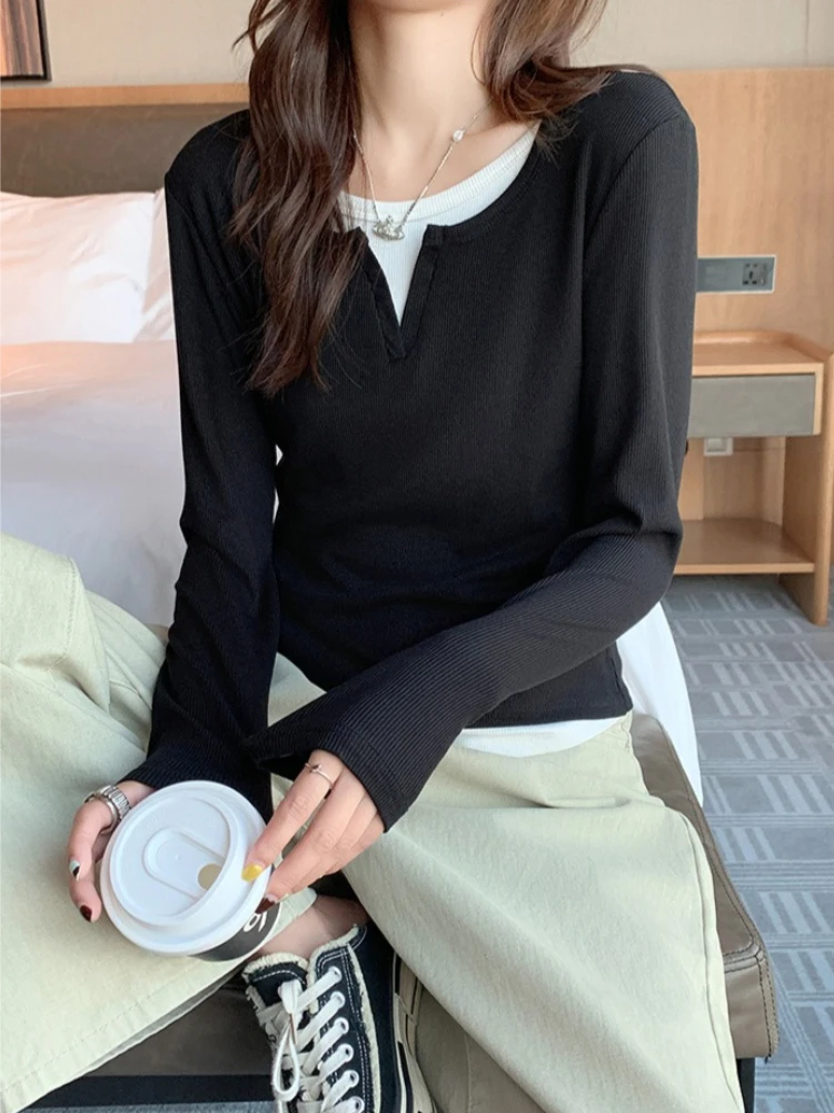 2026 Autumn New Long Sleeved T - Women Top Fashion 评论和价格