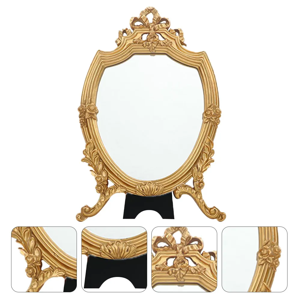 1-piece-elegant-miroir-de-maquillage-de-table-a-motifs-retro-miroir-sur-pied-pour-femmes-surface-reflechissante-a-haute-clarte-base-stable