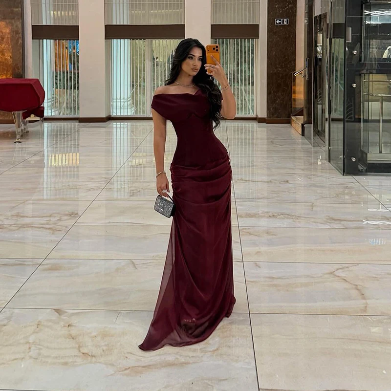 

Eightree 2026 Mermaid Long Evening Dresses Off The Shoulder Prom Dresses Saudi Arabia Formal Night Occasion Prom Gowns Customize