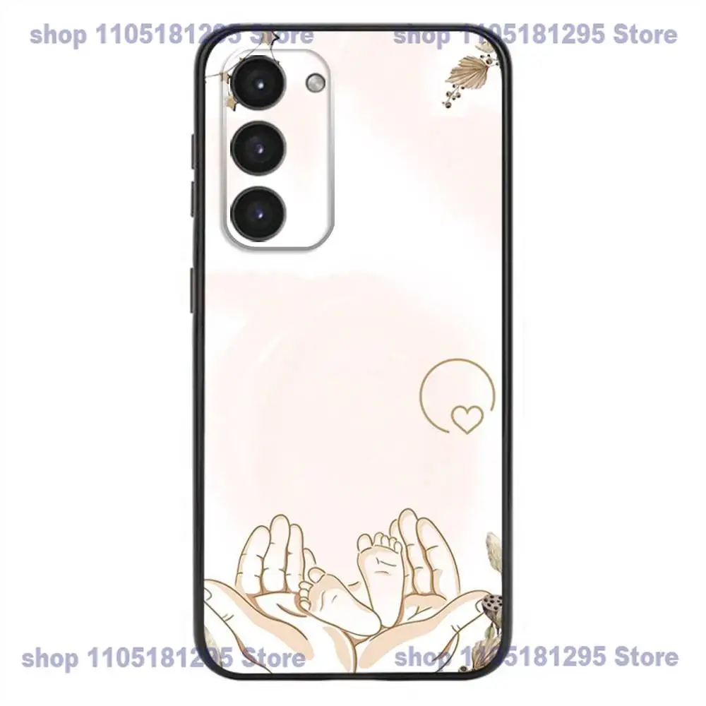 R-Rugrat Chuckie A-Angelica funda de teléfono para Samsung Galaxy A32,21s,22,31,52,53,72,73, Note20,8,9,10 funda negra de silicona suave