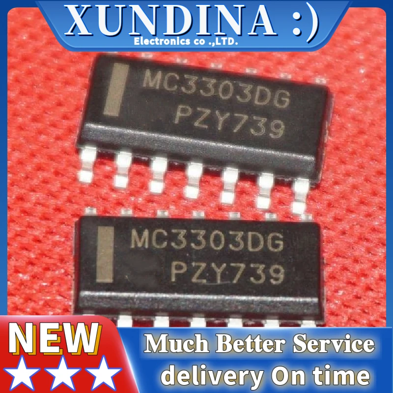5PCS/LOT MC3303DG MC3303D SOP14 new and original IC
