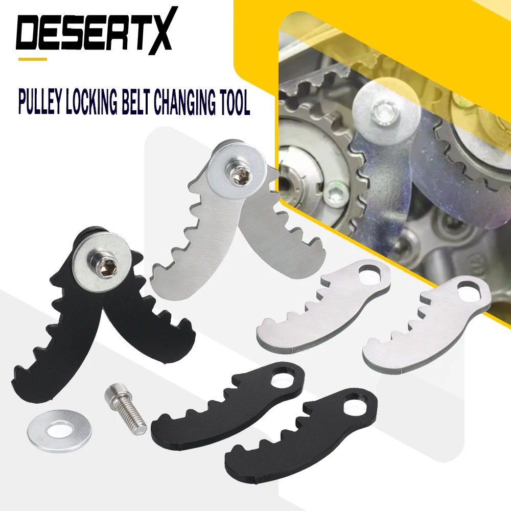 For Ducati DesertX Desert X Rally Monster Multistrada V2 Testastretta Engine Camshaft Timing Pulley Locking Belt Changing Tool