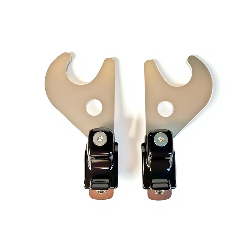 Detachable Mounting Bar Latch Clips Kit Two-up Tour Trunk Pack Mount Rack Fit for Harley M8 Low Rider/S/ST, Sport Glide
