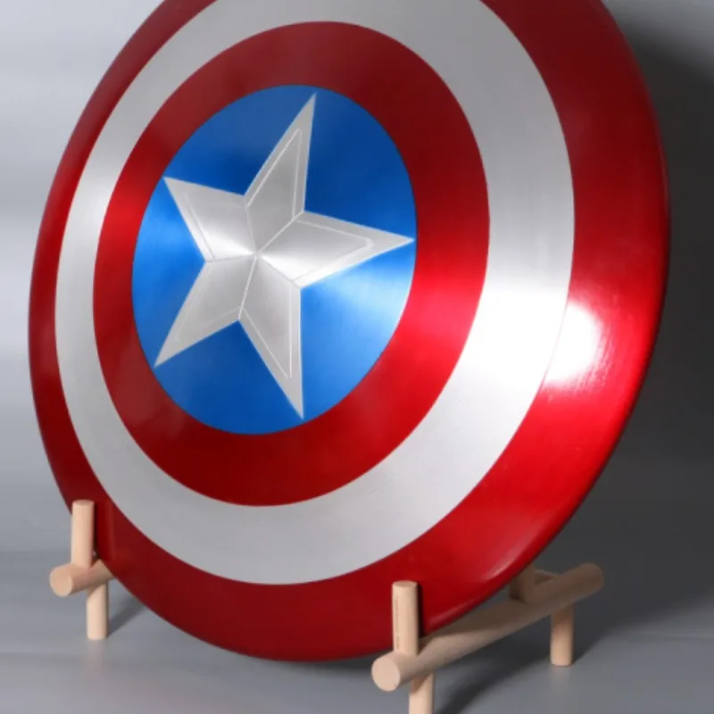 Avengers Captain America Shield Model 75th Anniversary Cosplay For Children Captain America Arm Guard Props Marvel Fans Gift