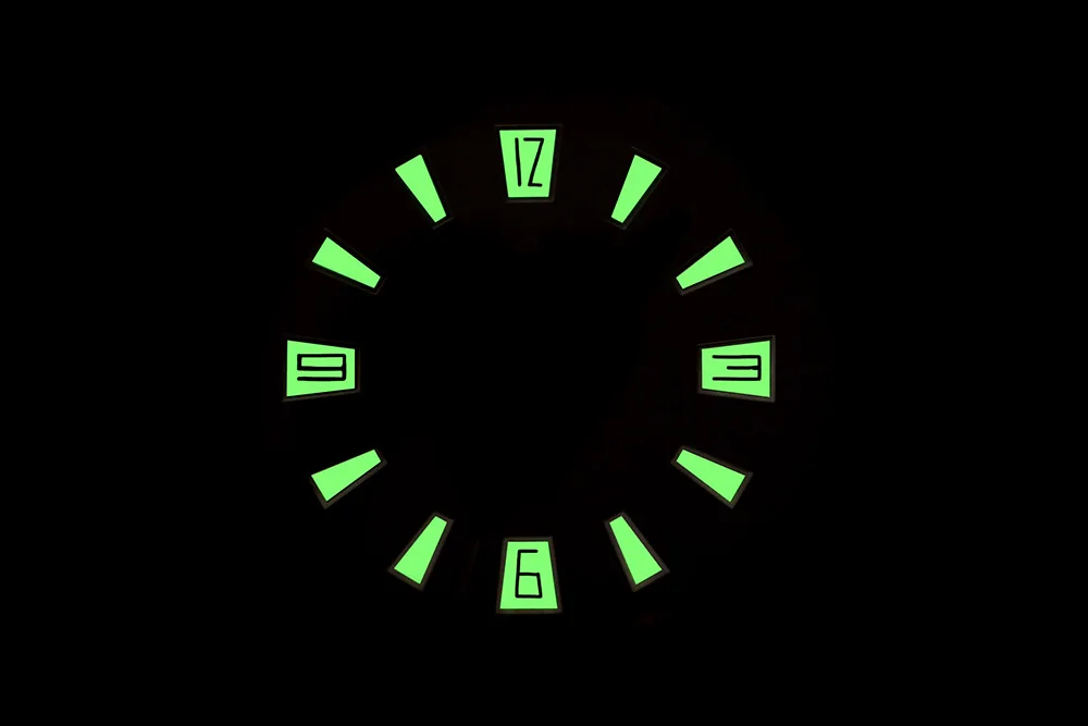 Heimdallr Schwarzes 28,5mm Uhrenzifferblatt C3 Leuchtend 3.0 Uhr Position für NH35A Uhrwerk Teile HEIMDALLR Uhrenteile Taucheruhr Zifferblätter – Detail 1