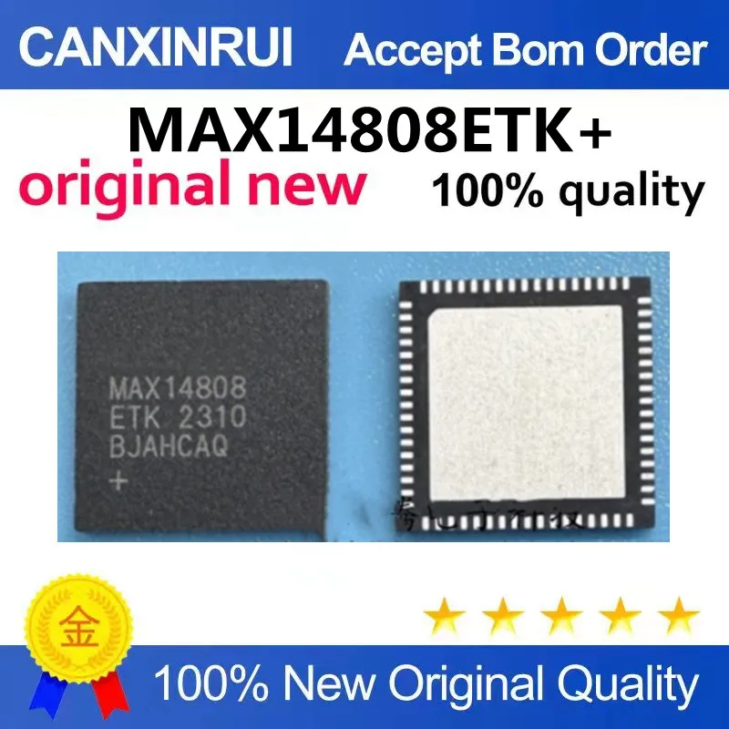 MAX14808ETK  MAX14808ETK MAX14808 in TQFN-68 package Brand New Pair