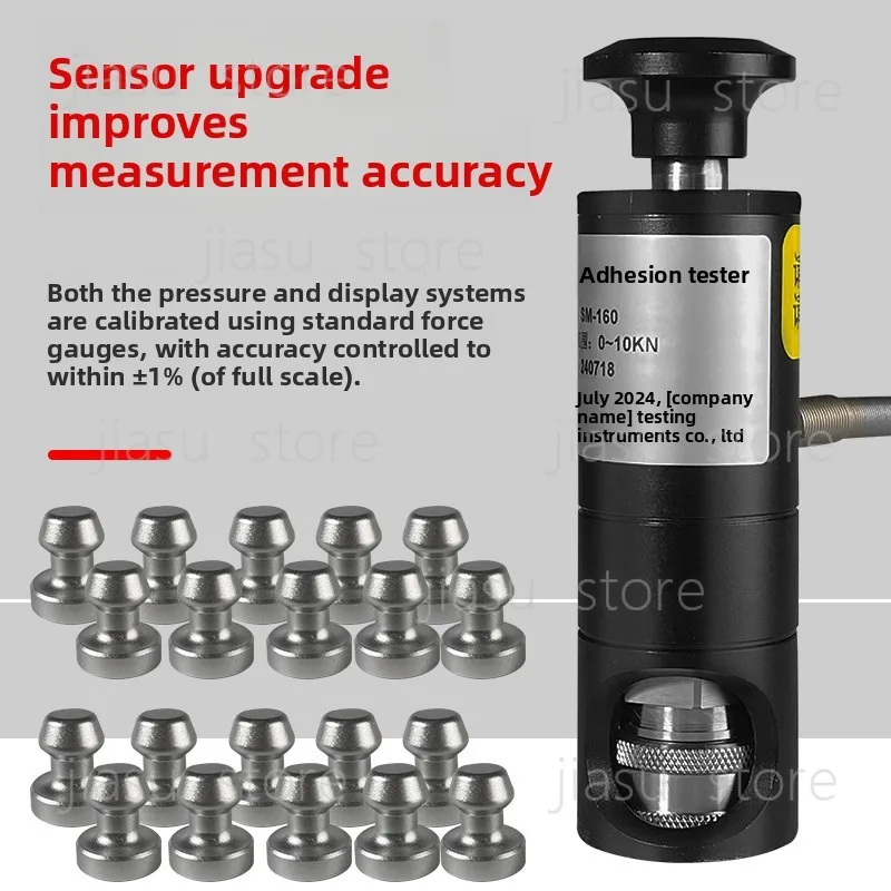 High Accuracy Adhesion Tester for Anti-Corrosion Coatings and Paints Using Pull-Off Method to Assess Adhesive Performance