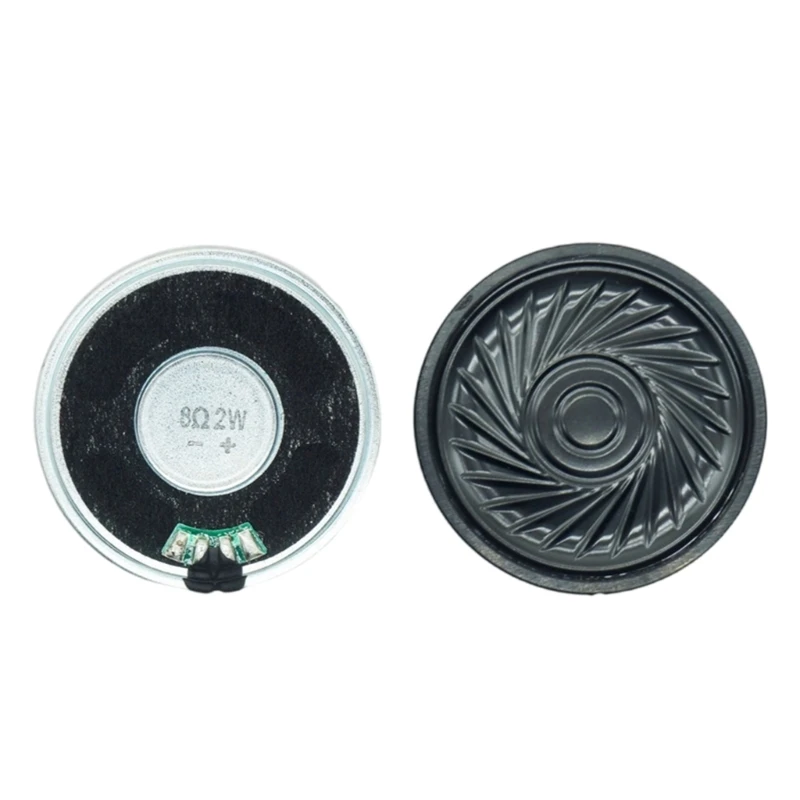 

2PCS 40mm Full Spectrum Speakers 8Ohm 2W with Strong Magnet Horn Loudspeaker Powerful Sound Speakers Pair