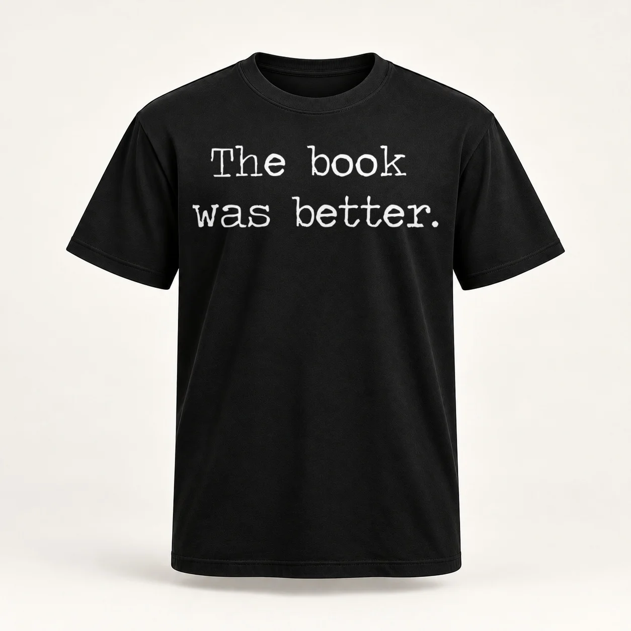 The Book Was Better Women T-Shirt anime clothes tees quick-drying Women clothes
