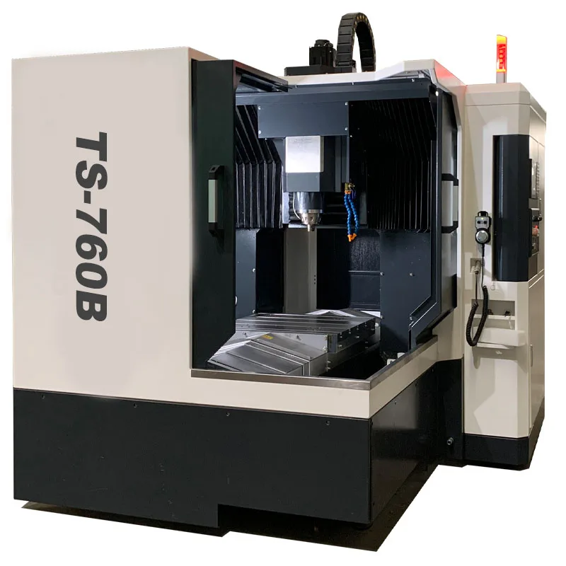 Cnc Engraving Machine Metal TS-760B Motor Industrial Machinery Automatic Tool Change Spindle Customized 380V 100W