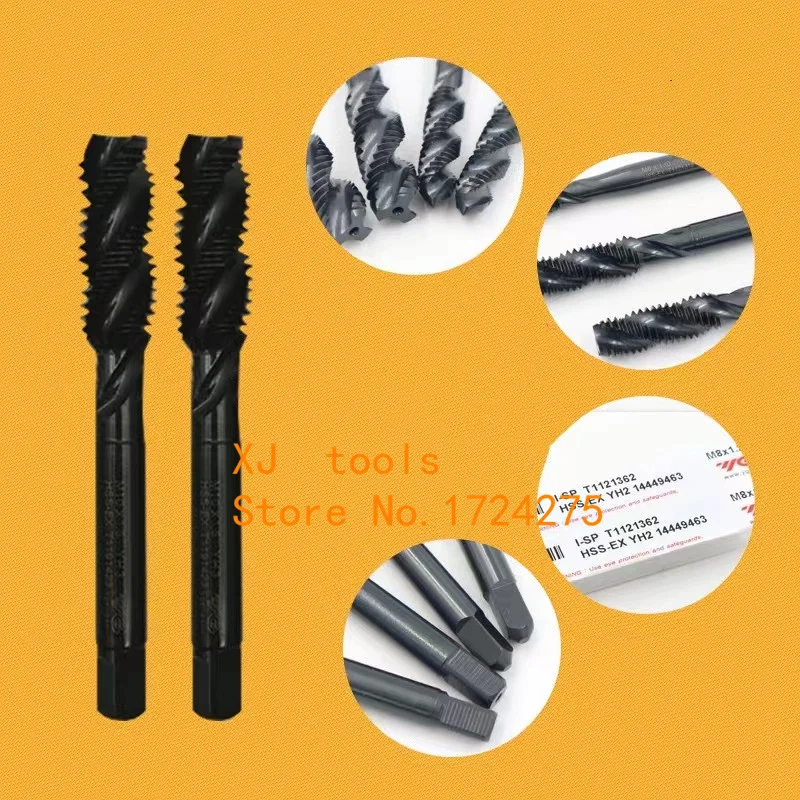 YG-1 T1121 HSS-EX Метчики Спиральные метчики M2 M3 M4 M5 M6 M8 M10 M12 M14 M16 M18 M20 M24 M27 M30 Для обработки стали, легированной стали и т. д.