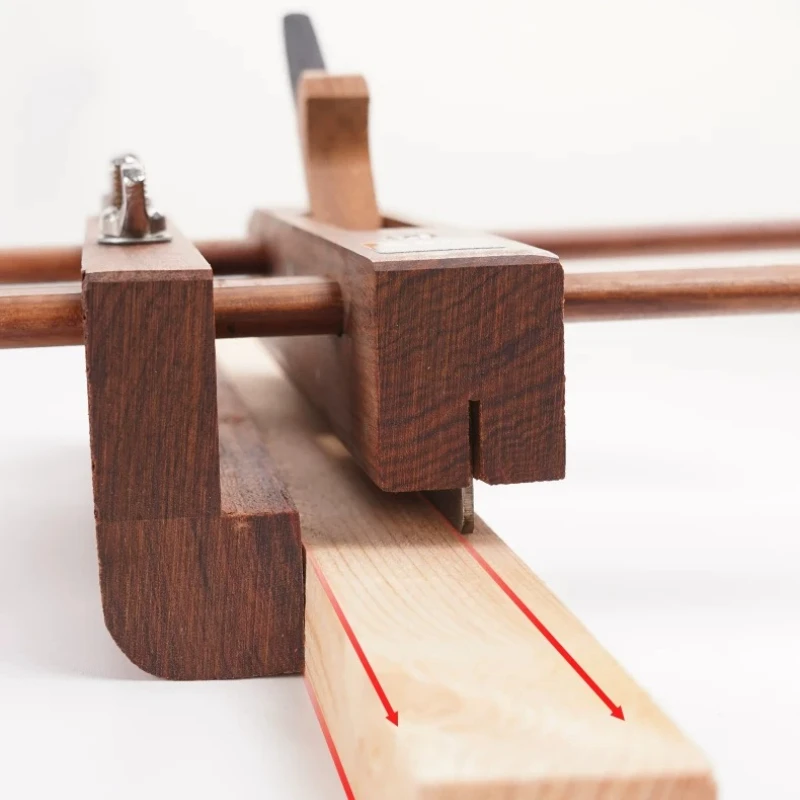 

Rosewood Willow Hand Planer Adjustable Distance Groove Planers Professional Woodworking DIY Manual Planer Portable Hand Planes