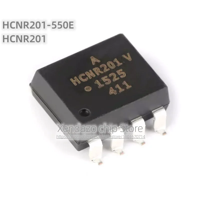 10pcs/lot HCNR201-550E HCNR201 SMD-8 package Original genuine Optocoupler chip