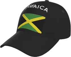 Cute Jamaica Flag Baseball Cap for Men Women Jamaican Trucker Hat Adjustable Snapback Baseball Hat