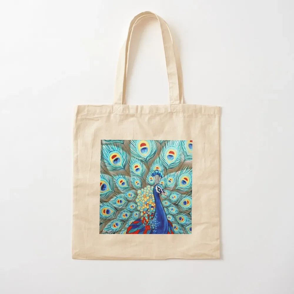 

Peacock Stunner Tote Bag shopper bag woman university shopper bag Women's handbag