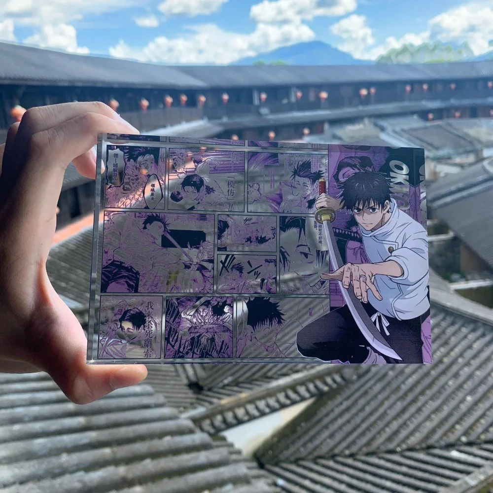 Jujutsu Kaisen 아크릴 벽돌 Gojo Satoru Geto Suguru 애니메이션 주변기기 패션 고화질 잘 조명된 데스크탑 Ornamen