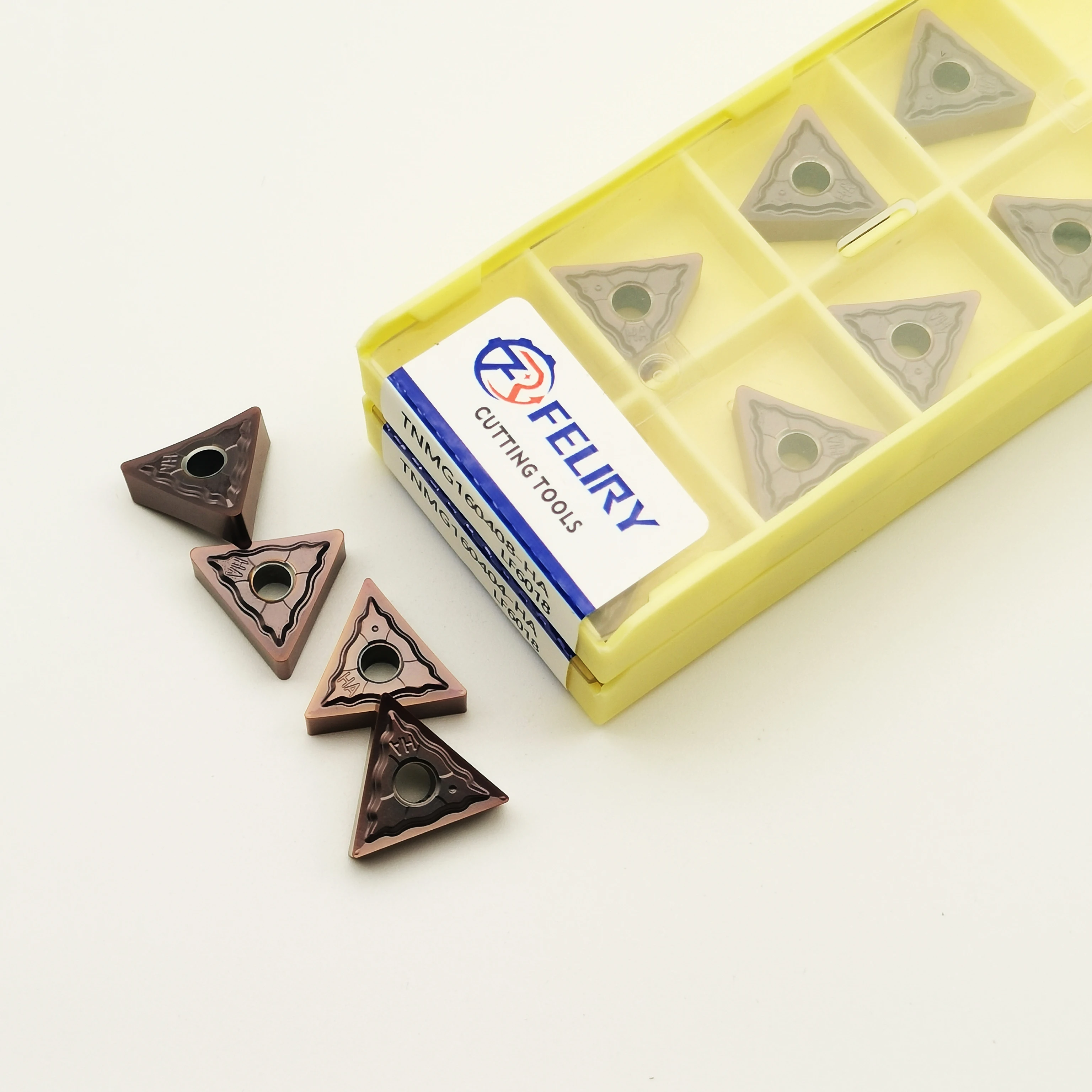 

High-quality universal hard alloy cutting tools TNMG160404 TNMG160408 can be used to process stainless steel and steel parts