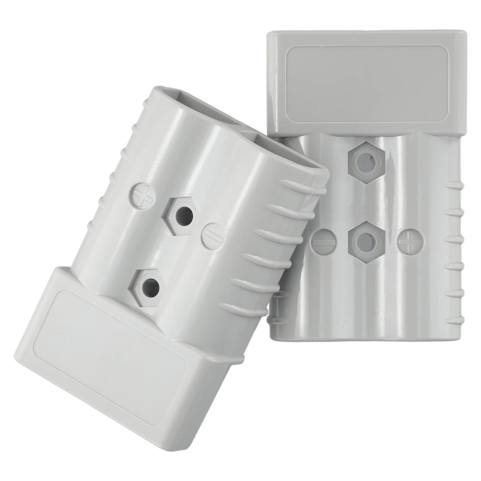 2PCS Reliable Forklift Battery Connectors with Silver Plated Contacts Designed for Industrial Use at High Temperatures