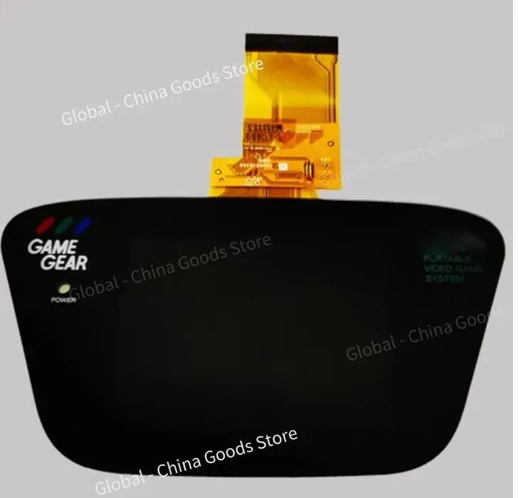 V4 LCD Screen For SEGA Game Gear HighLit Full Display VGA Out Mod Highlight Adjustable Brightness LCD Kits For SEGA GG Console