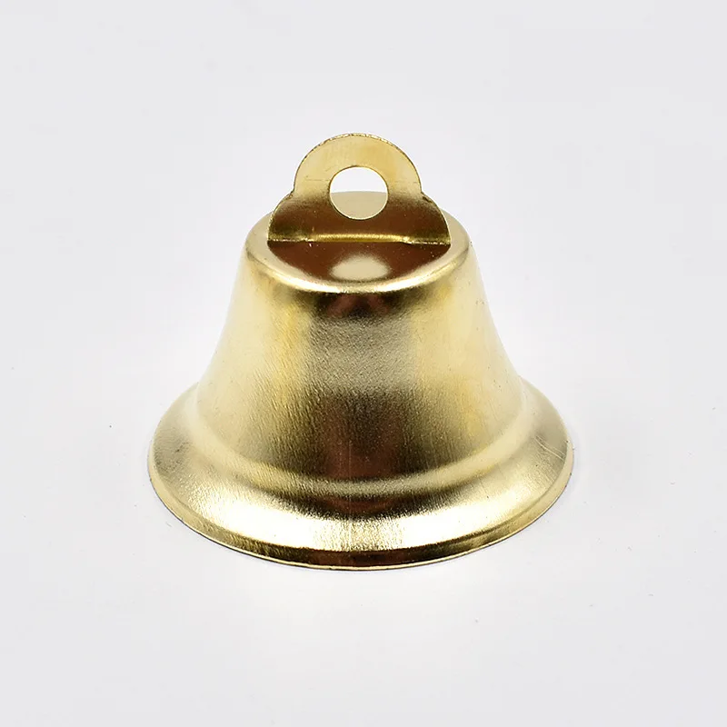 10pcs Gold Silver Christmas Gingle Bell For Party Wedding Home Xmas Tree Decoration Jewelry Finding DIY Bells Crafts