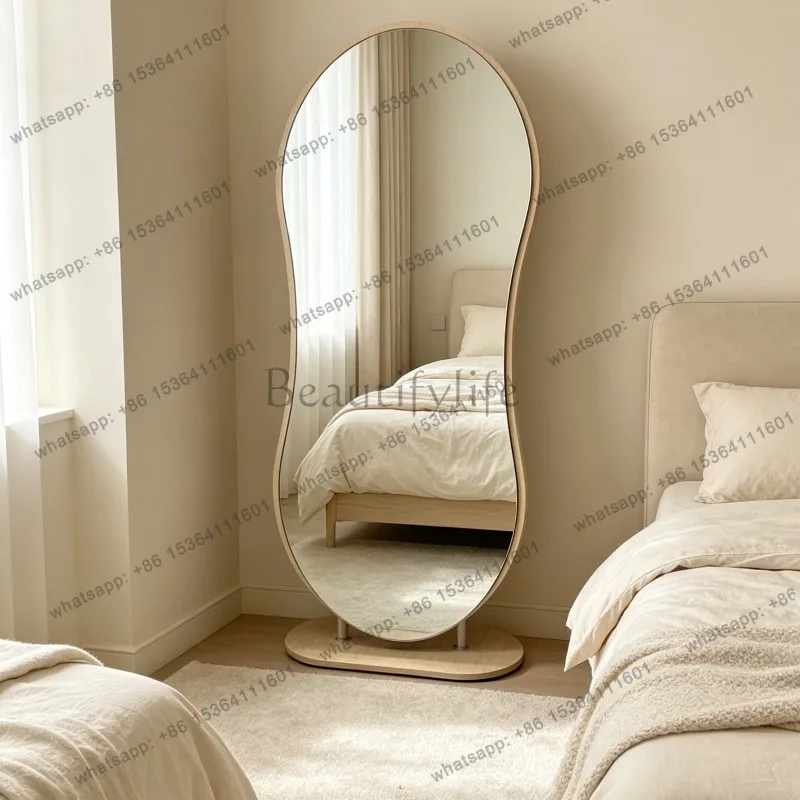 ld Oval Nordic Cheap Decorative Mirrors Big Cute Wooden Design Mirrors Full Body Bedroom Princess Specchi Decorativi