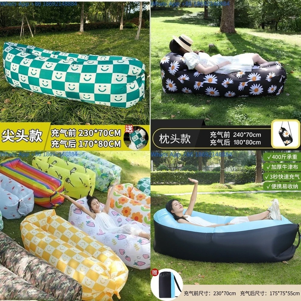 

Portable Inflatable Sofa for Camping Beach Outdoor Music Festival Picnic Nap