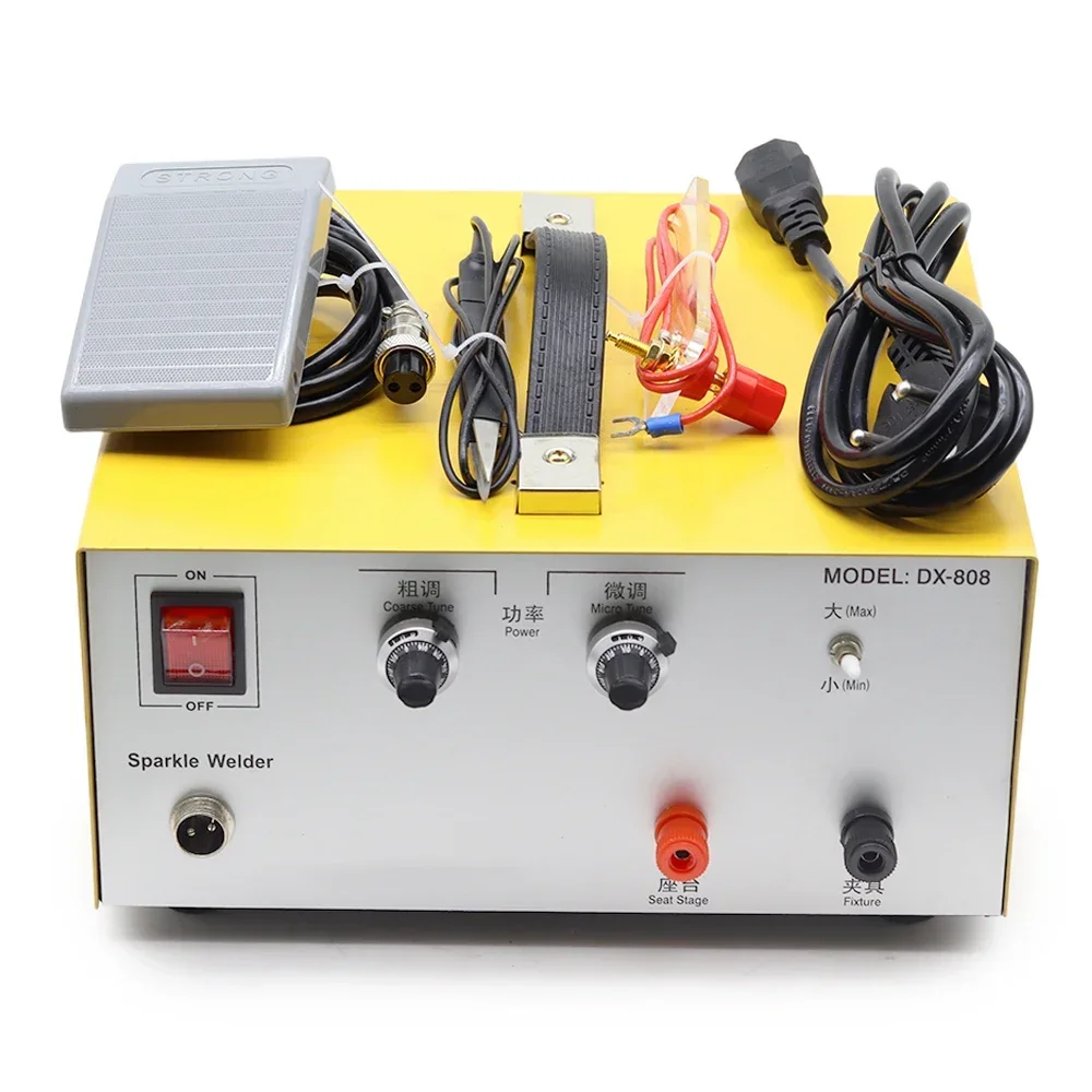 DX-808  Pulse Spot Welding Handheld Laser Spot Welder-spot Welding Machine Gold Silver Jewelry Processing Tools