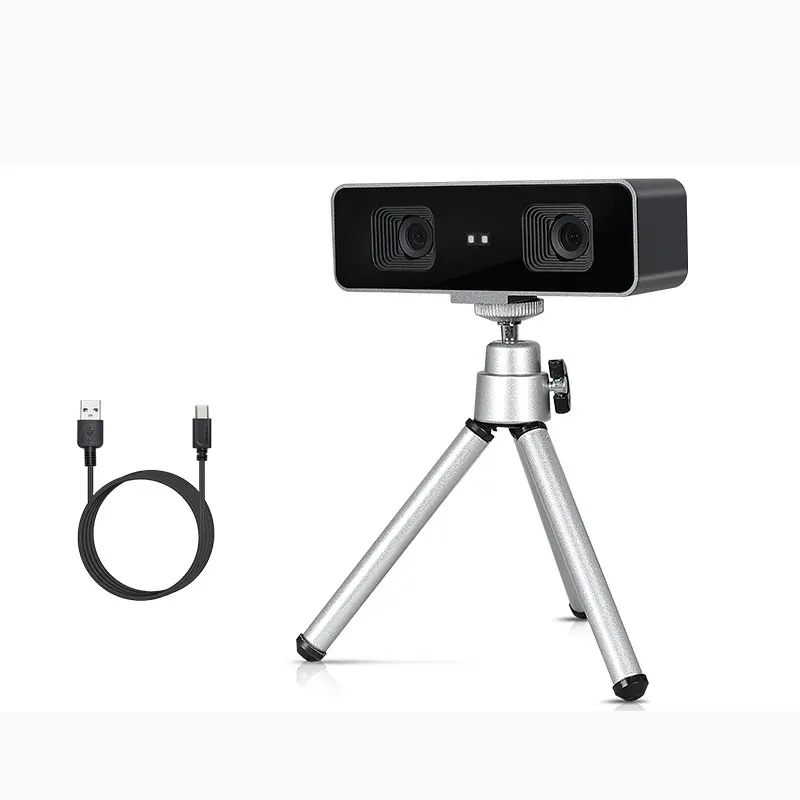 USB Binocular Depth Camera Night Vision NVR Data Global Shutter 3D Reconstruction VR Camera Head for Frame Synchronization