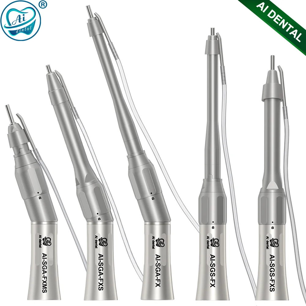 

Dental Low Speed 20 Degree Straight Handpiece Implant Surgical Contra Angle Micro Surgery Handpieces FX Series