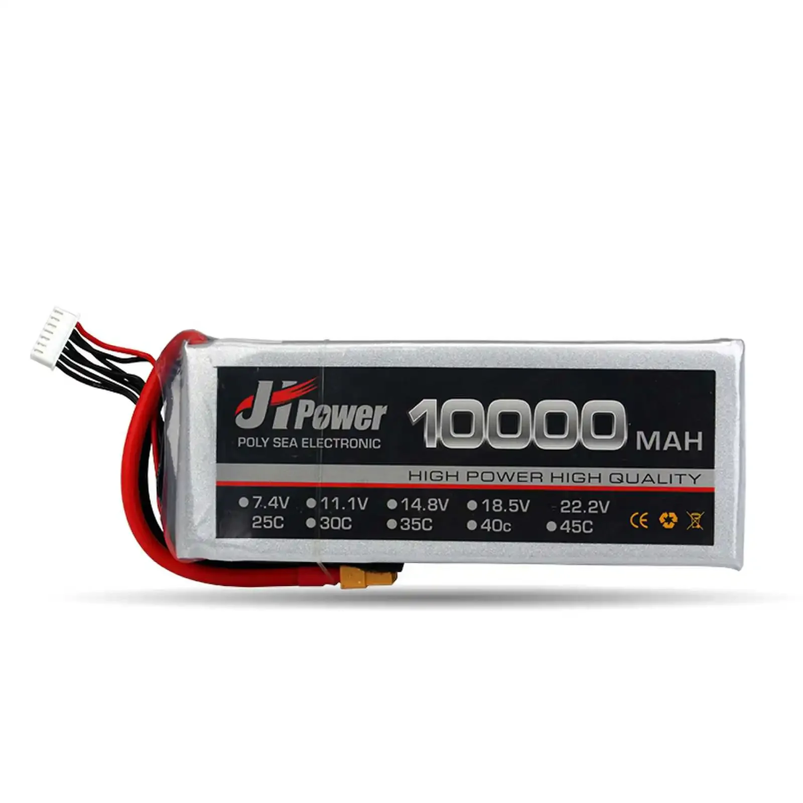 LiPo 3S 4S 5S 6S 10000mAh akumulator do RC LiPo 11.1V 14.8V 18.5V 22.2V 25C dla RC samochód helikopter łodzi RC Drone XT60 XT90 EC3 EC5