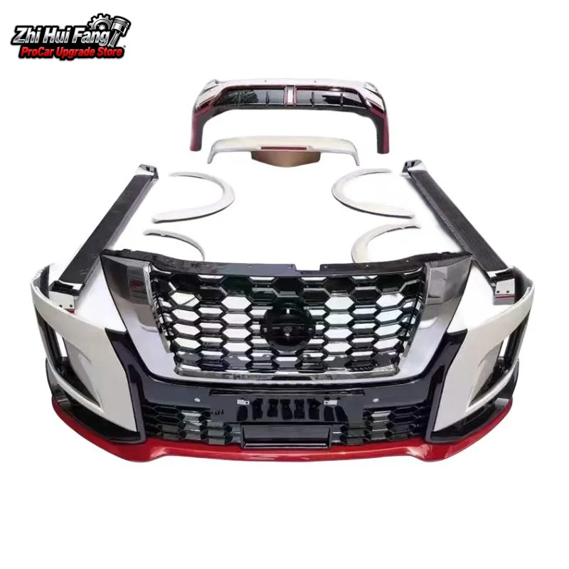 

Suitable for Nissan Patrol Modified NISMO Body Kit Y62 Front and Rear Bumpers 2020-2024 Body Kit