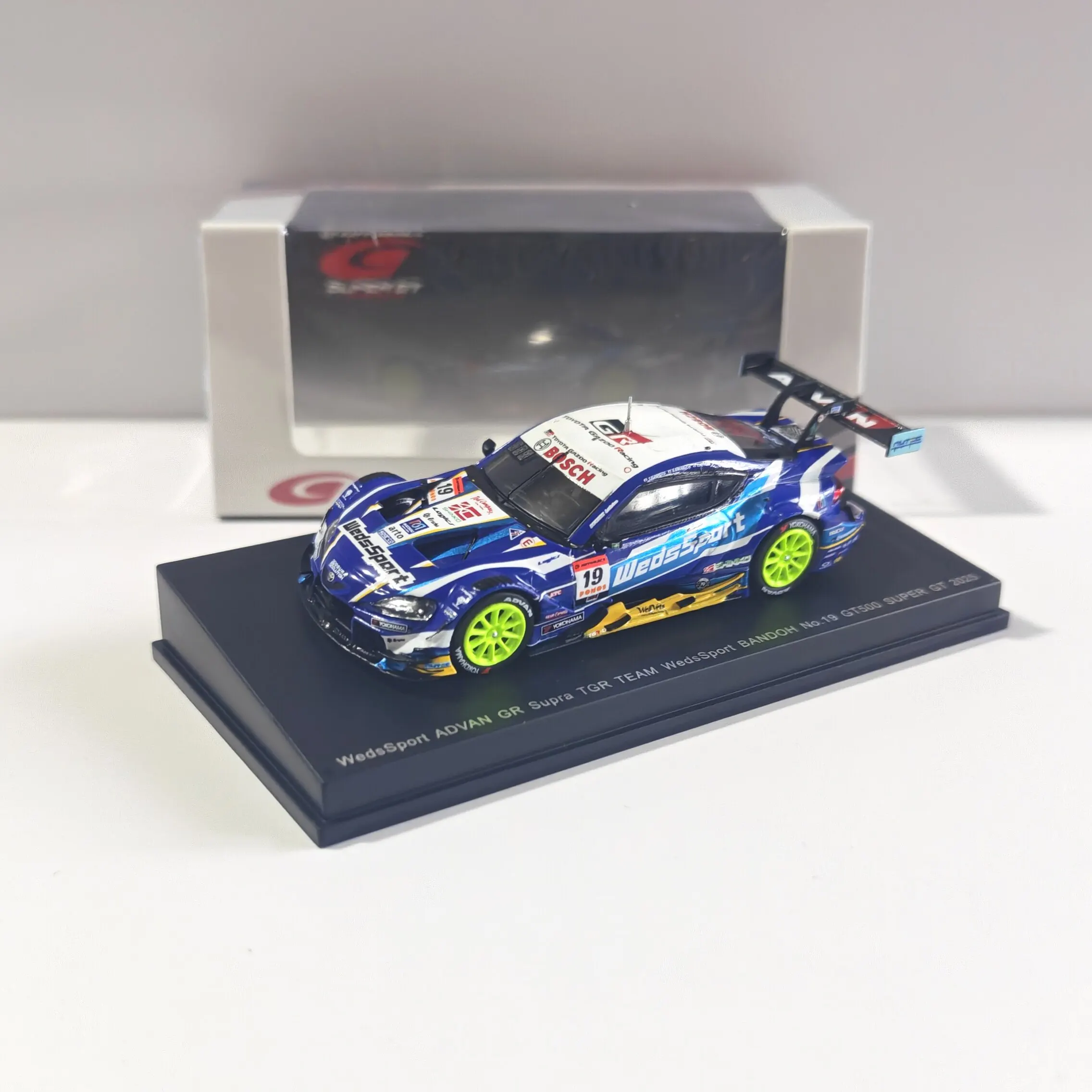SPARK 1:64 GR Supra TGR Racing 2025 Super GT Alloy Car Model