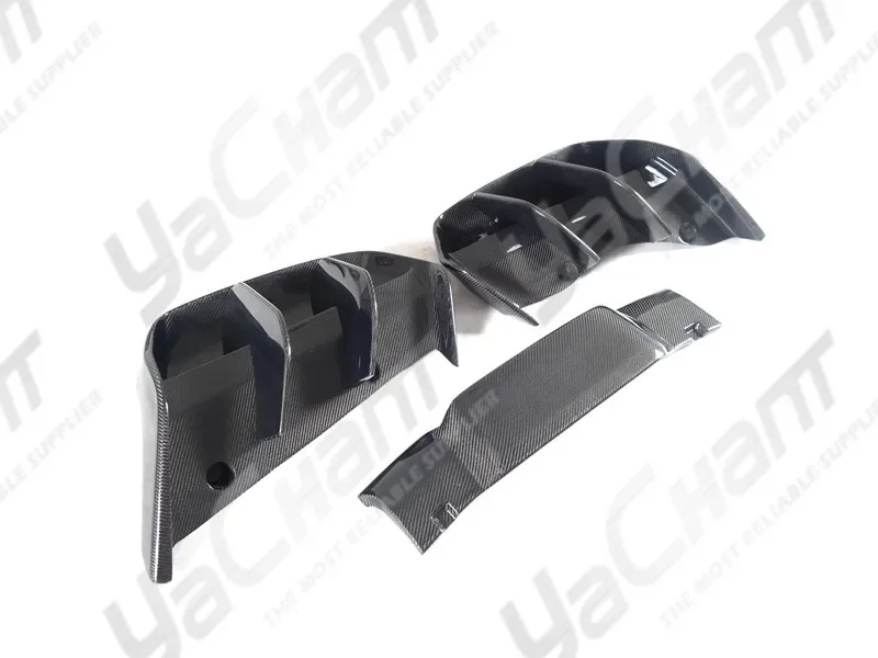 Car-Styling High Quality CF Carbon Fiber Rear Diffuser Fit For 2014-2017 i8 Electric BESK Style Rear Diffuser