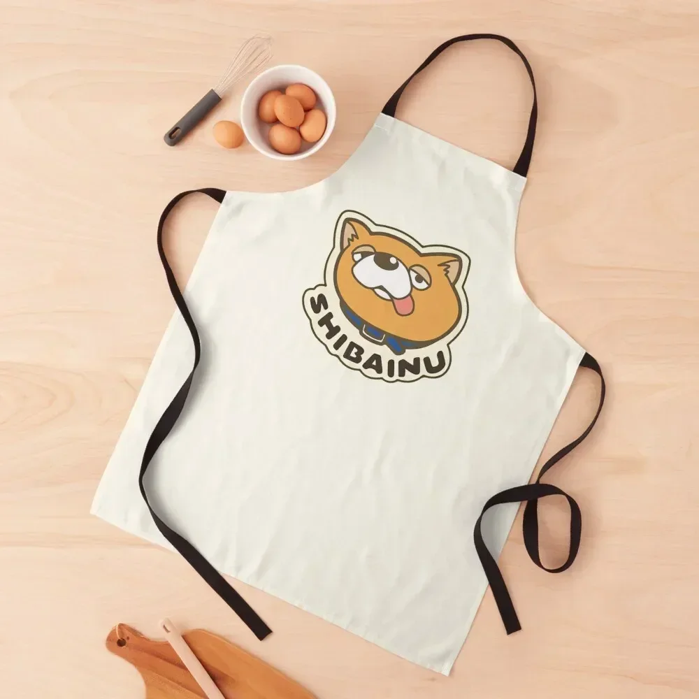 

The Way of the Househusband Shiba Inu Logo Apron with pockets useful gadgets for home cleanings Apron