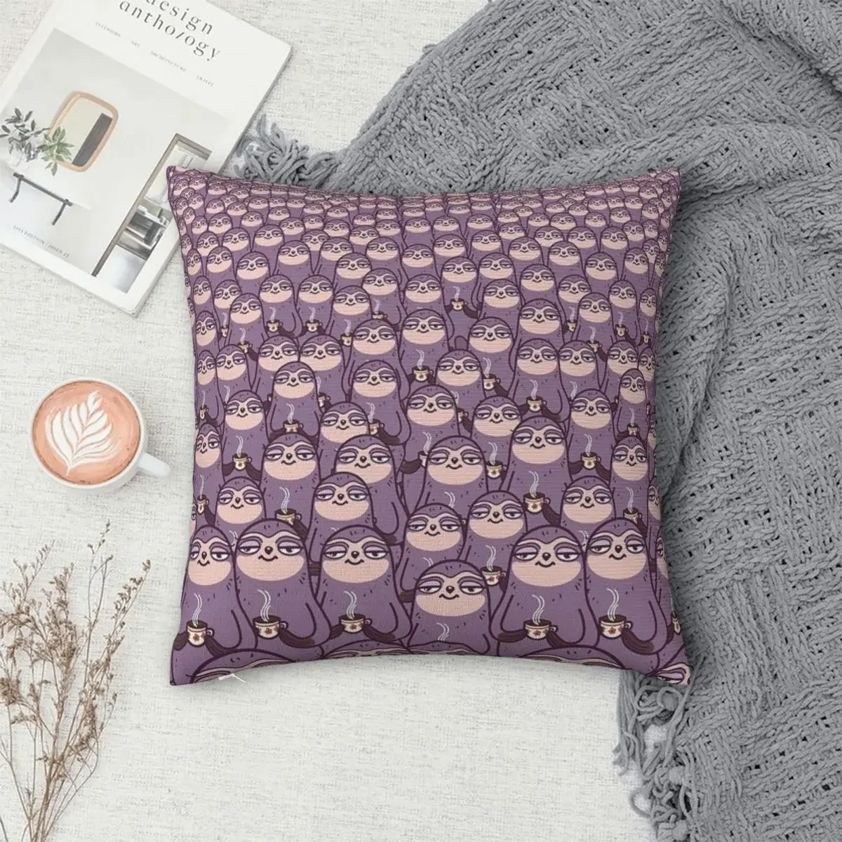 

Sloth-tastic Pillowcase Polyester Pillows Cover Cushion Comfort Throw Pillow Sofa Decorative Cushions Used for Home Bedroom Sofa