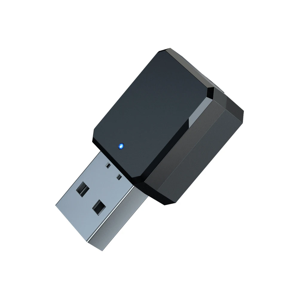 Receptor de Audio estéreo compatible con Bluetooth 5,0 para coche, receptor de Audio manos libres para llamadas, receptor inalámbrico USB, adaptador de música de Audio