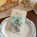Blue hair pin