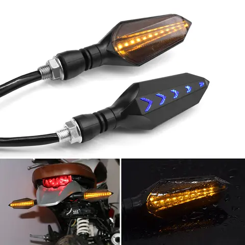 Universell motorcykel 12V LED blinkers blinkers fram bakljus för Ducati MONSTER S2R 800 MONSTER M 400 600 620 750 8 best sales Ducati S2R 800 - №1