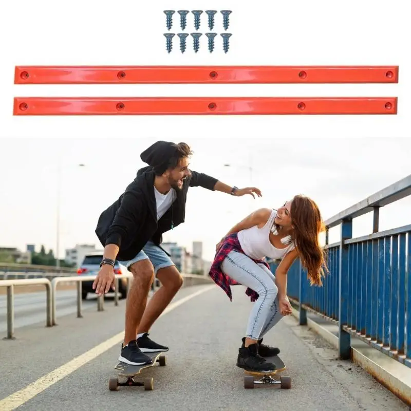 Starke Skateboard -Schutzstreifen mit einfach 5 Minuten Installationshandbuch für Skateboardtricks und Pendeln 69HD