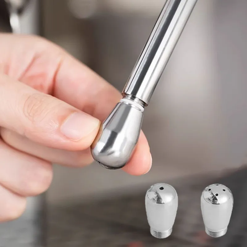 For Gemilai Coffee Maker Stainless Steel Steam Wand Tip Milk Foam Spout 1 Hole 4 Hole Steam Nozzle For Gemilai Espresso Machine