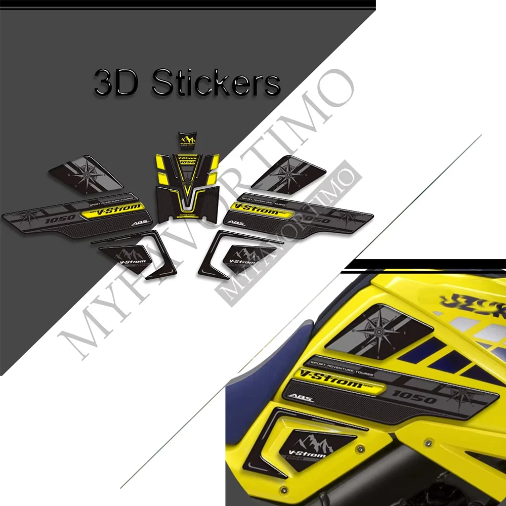 

For Suzuki V STROM VSTROM V-STROM DL 1050 XT 1050XT DL1050 Motorcycle Fuel Tank Sticker Moto Decals 2019 2020 2021 2022