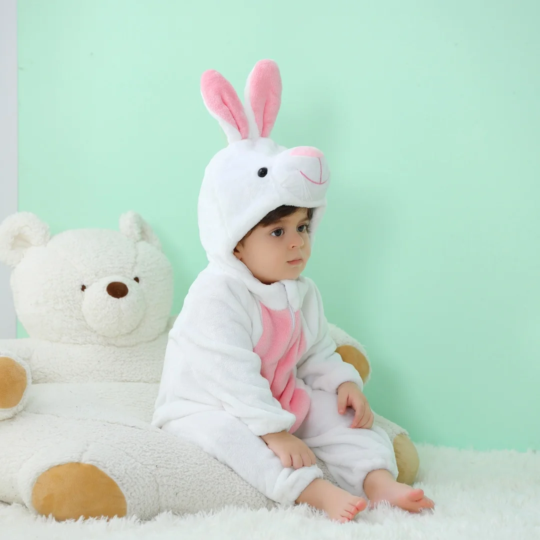 Baby Romper Long Sleeve Rabbit Jumpsuit Girls & Boys 4