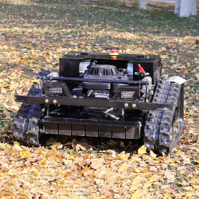 Customized Compact small domestic diesel lawn mower for roadside and ditch maintenance
