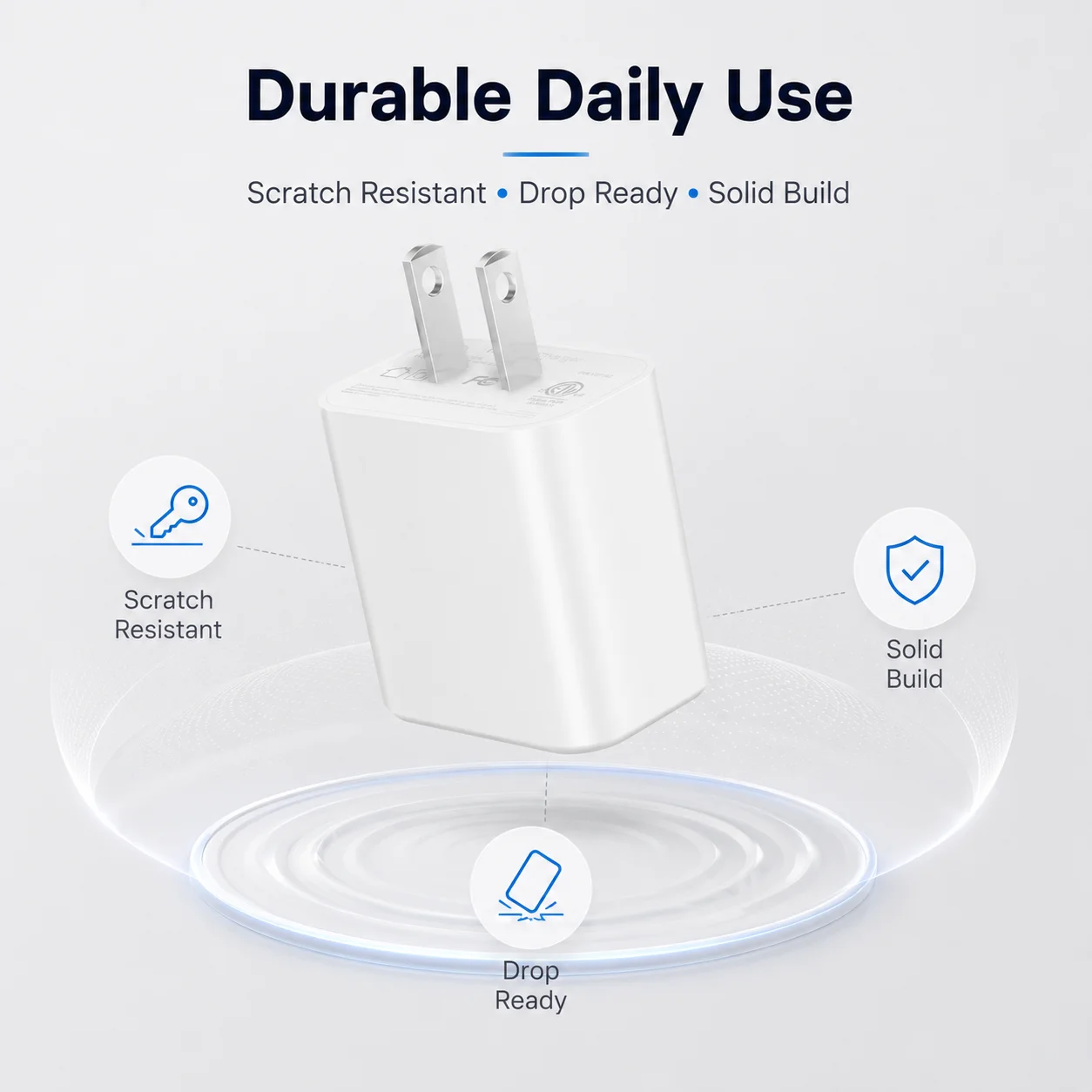 1-2 قطعة، شاحن حائط USB-C بقوة - مراجعة Usb Charger وسعره