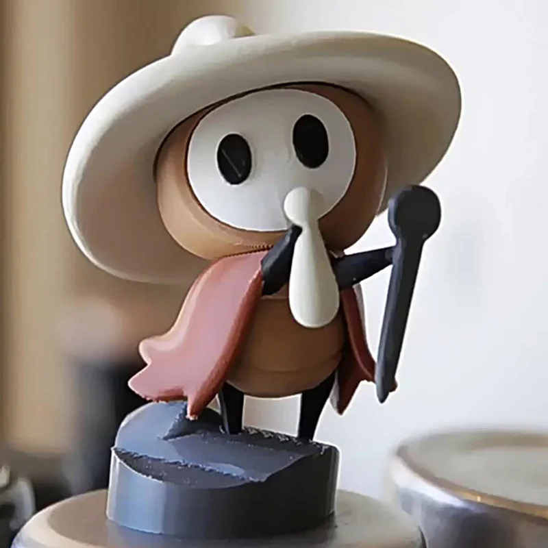 Juego Hollow Knight Silksong Sherma Cosplay muñeca figura de resina modelo impresión 3D Shelma lindo decoración de escritorio regalo lindo Prop