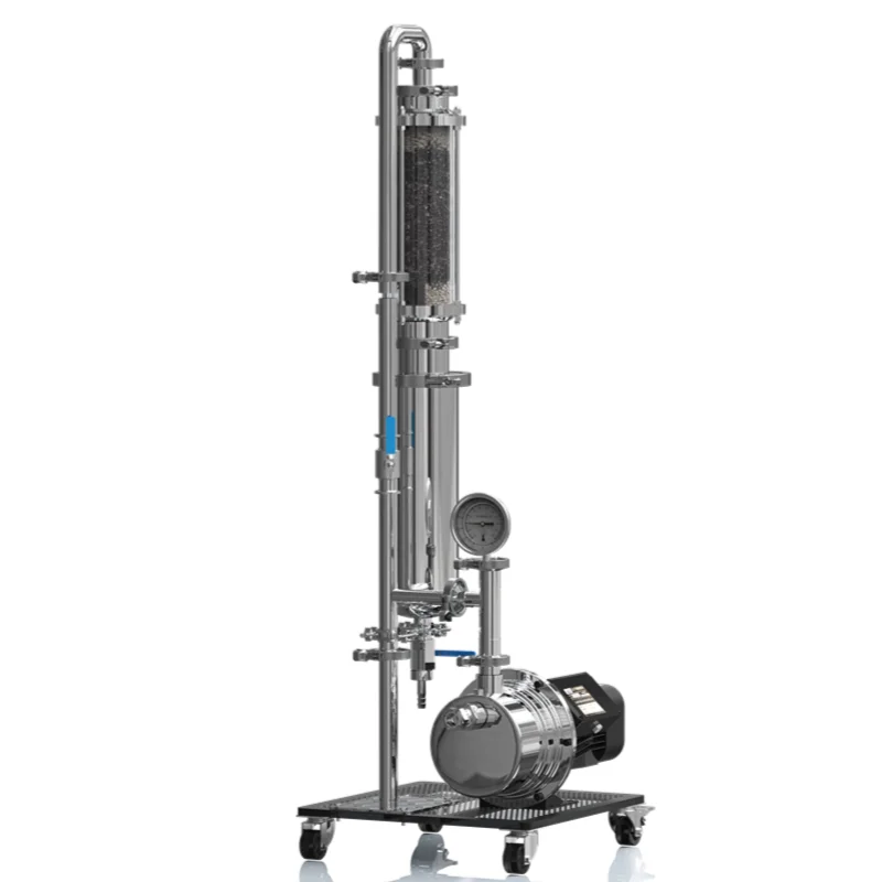 

HOOLOO Home Spirits Filter Upgraded Version Food-Grade Alcohol Filtering Tool Backwash Function Remove Odor Impurities Turbidity